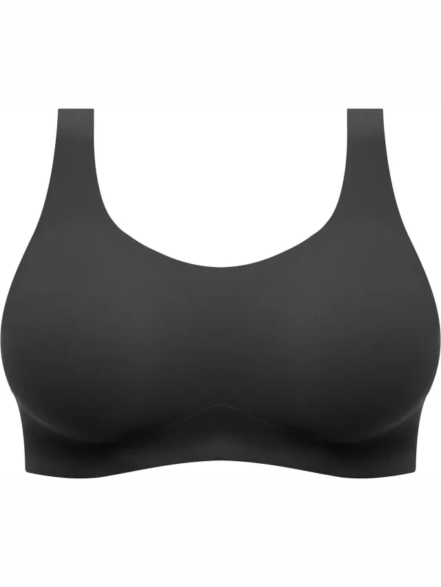 Fantasie SMOOTHEASE- Dames Soft Cup Beha- BLACK ZWART