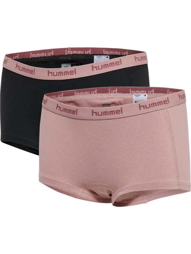 Hummel Hmlcarolina Hipsters 2-Pack WOODROSE