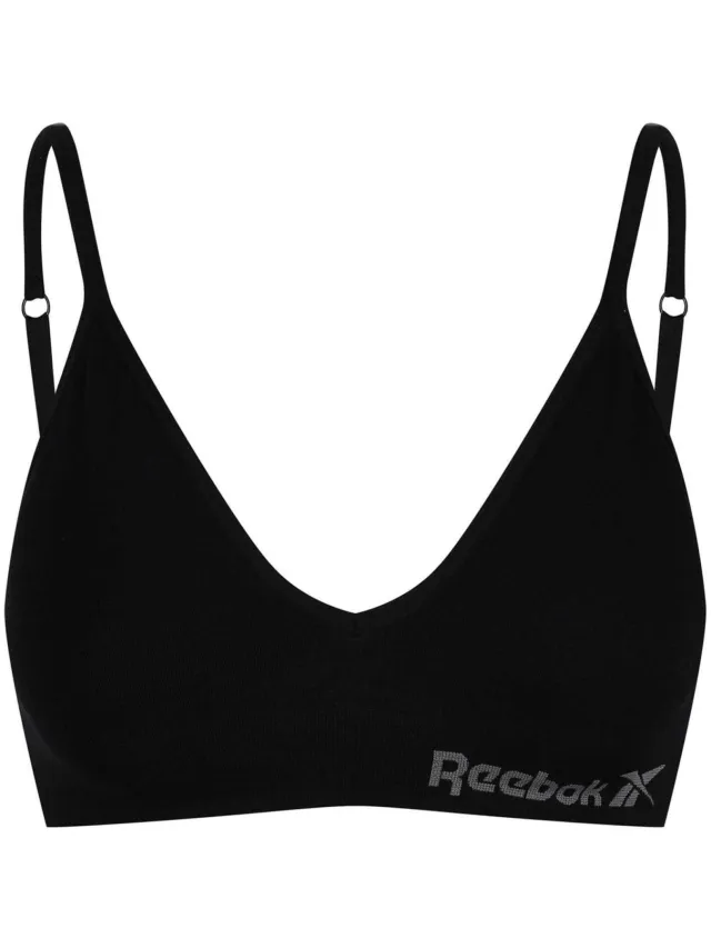 Reebok Dames/Dames Justine Naadloze BH (Zwart)
