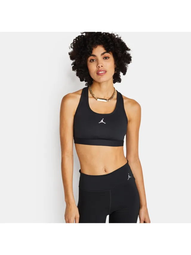Jordan Essentials Sportbeha's/Sportvesten Dames - Zwart Black