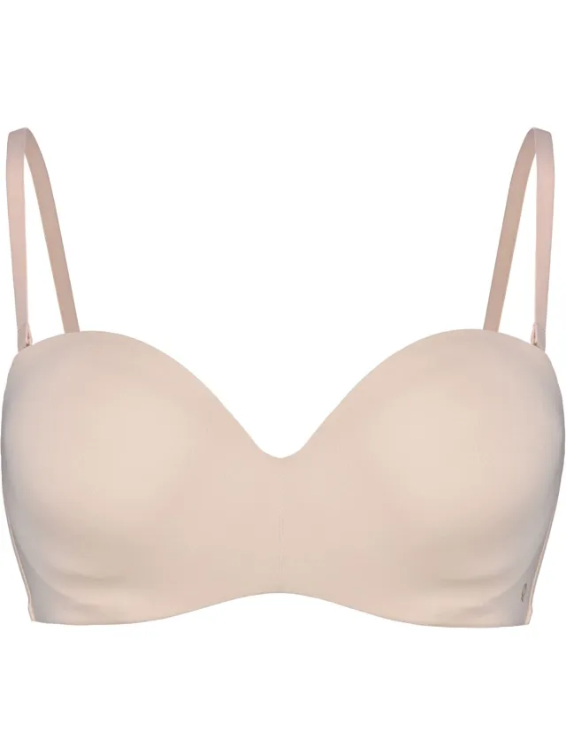 ESOTIQ Q1.03 RAFFEN - Push-up balconettebeha - Zandbeige