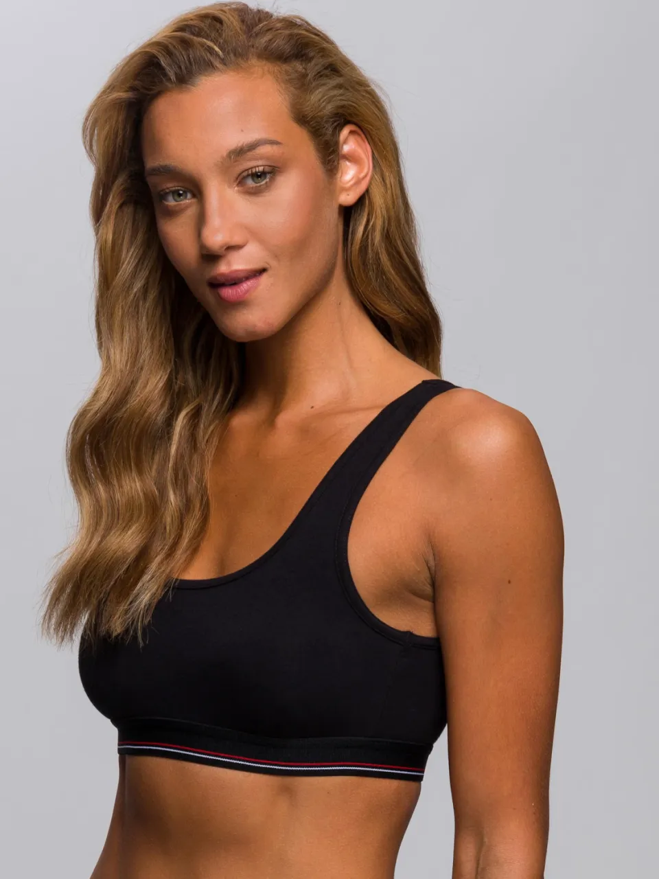 bustier wit zwart, wit