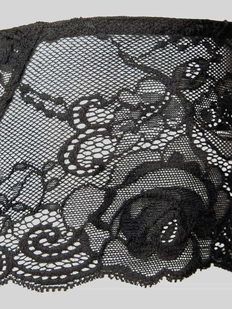 Marie Jo Slip in semi-transparant design, model 'Cyrile' metallic zwart, foto 3