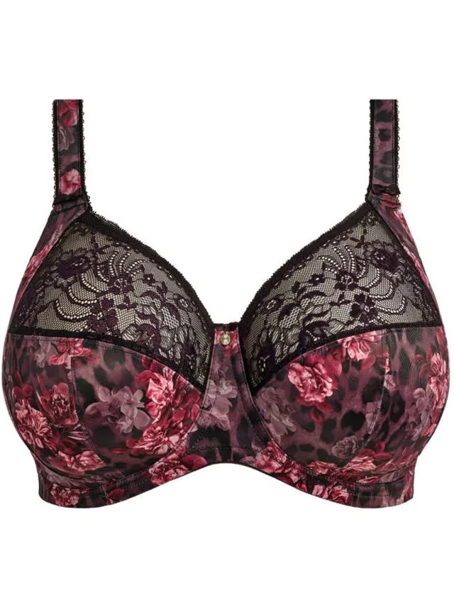 Elomi Morgan Beugel BH Dark Romance - Zwart/Meerkleurig
