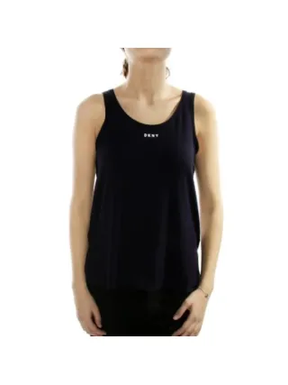 Dkny Walk The Line Tank * Actie * Blauw