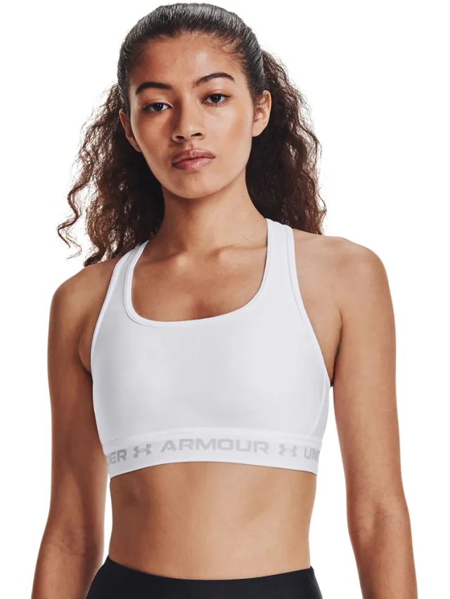 Under Armour Mid Crossback sportbeha wit