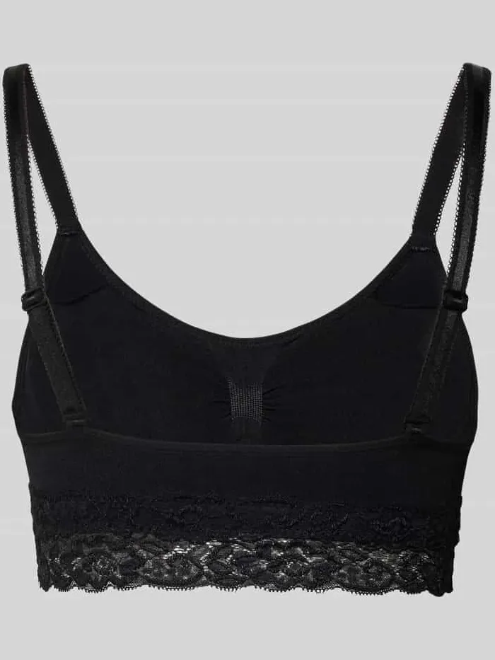 MAGIC Bodyfashion Soft-beha met kant zwart, foto 2