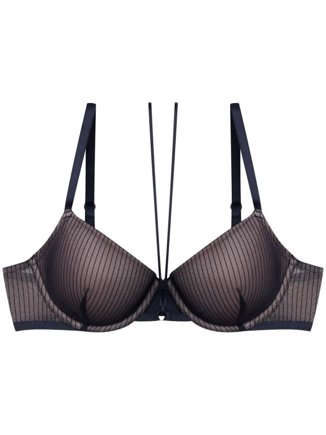 ESOTIQ Brittany - Push-upbeha - Zwart - 75C - Uitneembare vullingen