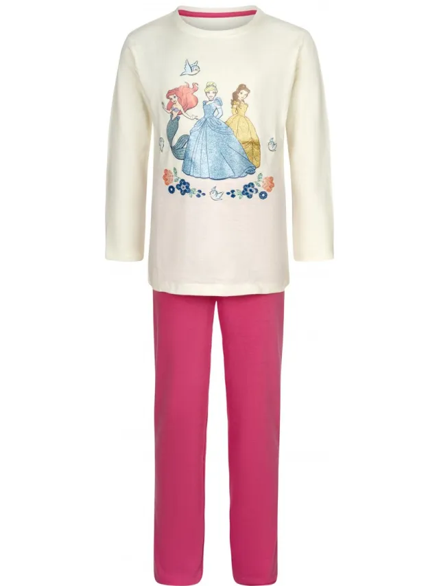 Disney Prinses kinderpyjama's 110/116 cm roze
