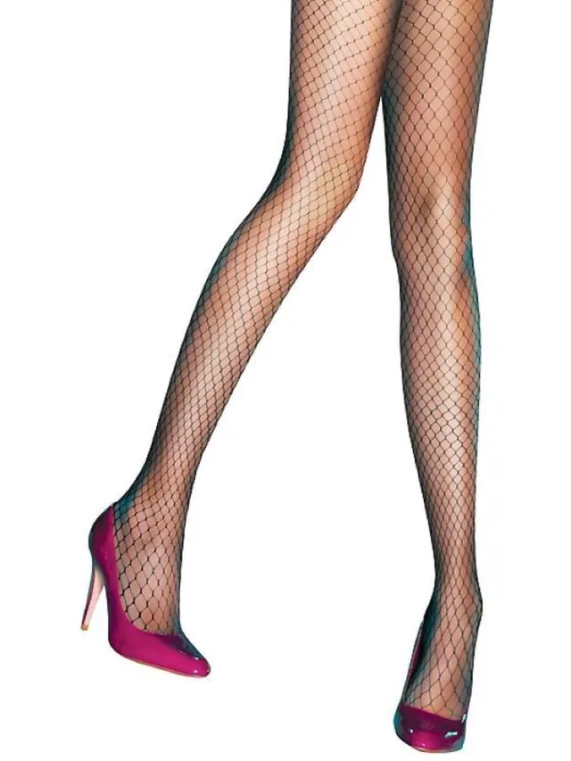 Pretty Polly Fishnet Panty de PPretty..Tempting Zwart