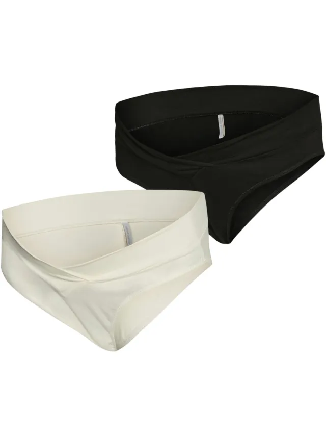 Mamalicious MLLEYLA PANTIES 2-P NOOS - Dames - Slips Snow White
