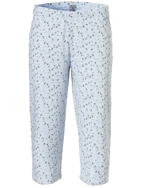 By Louise Dames capri korte pyjama set / blauw, foto 2