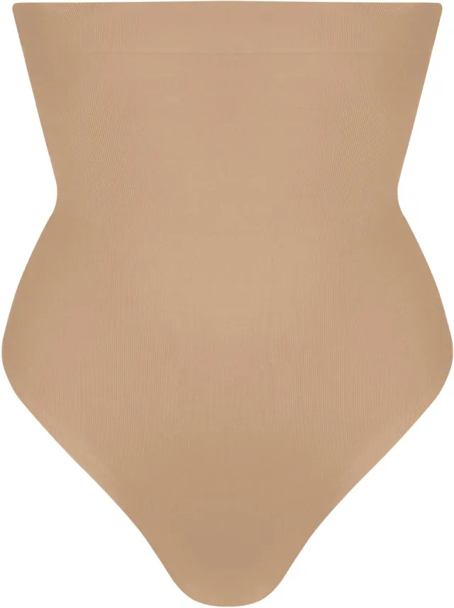 MAGIC Bodyfashion Power Shaper Hi-Thong Corrigerend ondergoed - Cappuccino Lichtbruin