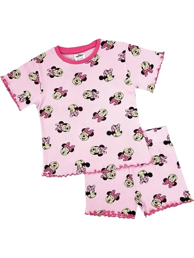 Minnie Mouse Shortama - Roze - Disney Meisjespyjama