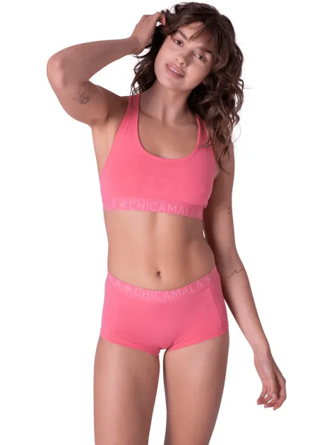 Muchachomalo Dames 2-pack boxershorts Roze