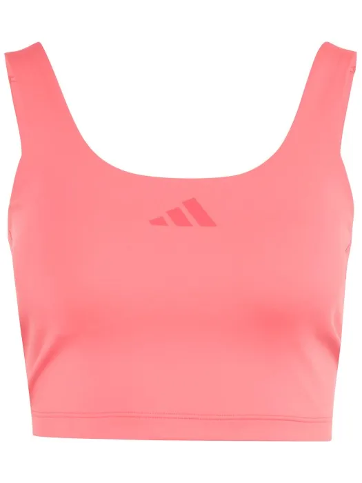 Adidas Optime Workout Twist Light Support sportbeha roze