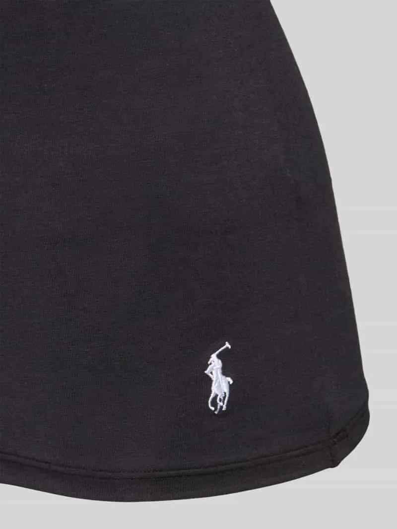 Polo Ralph Lauren Pyjamabovendeel met logostitching lichtgrijs gemêleerd, foto 3