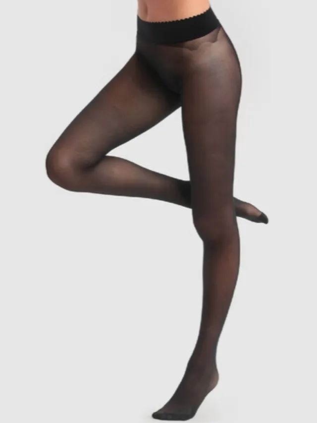 Dim Body Touch semi-opaque 30 den panty maat 38/40 zwart