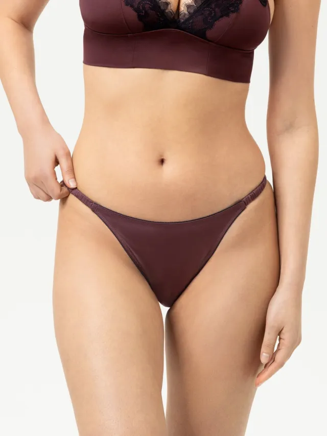 Mey Tanga Serie Poetry Glossy Luxe Hot Maroon bruin