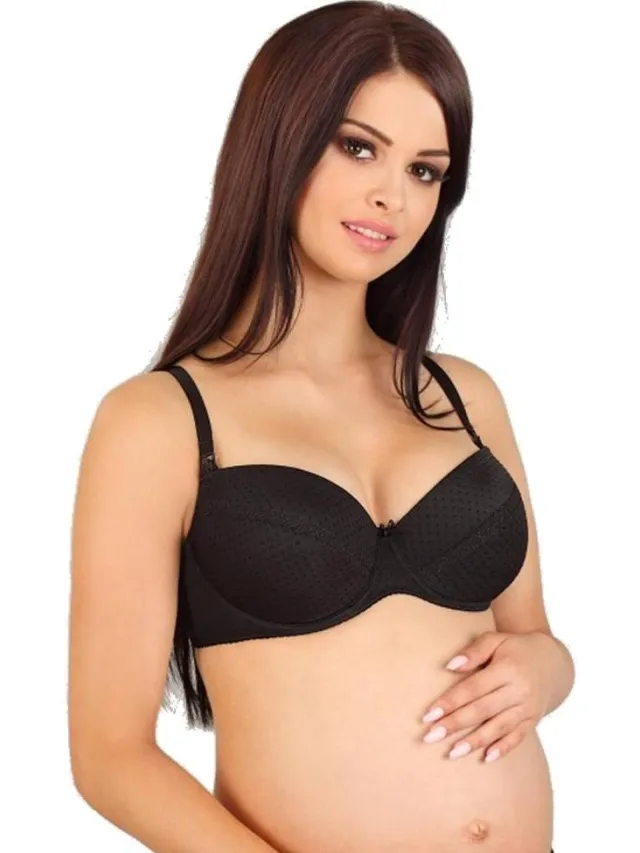 Lupoline Black Beauty voedingsbh zwart