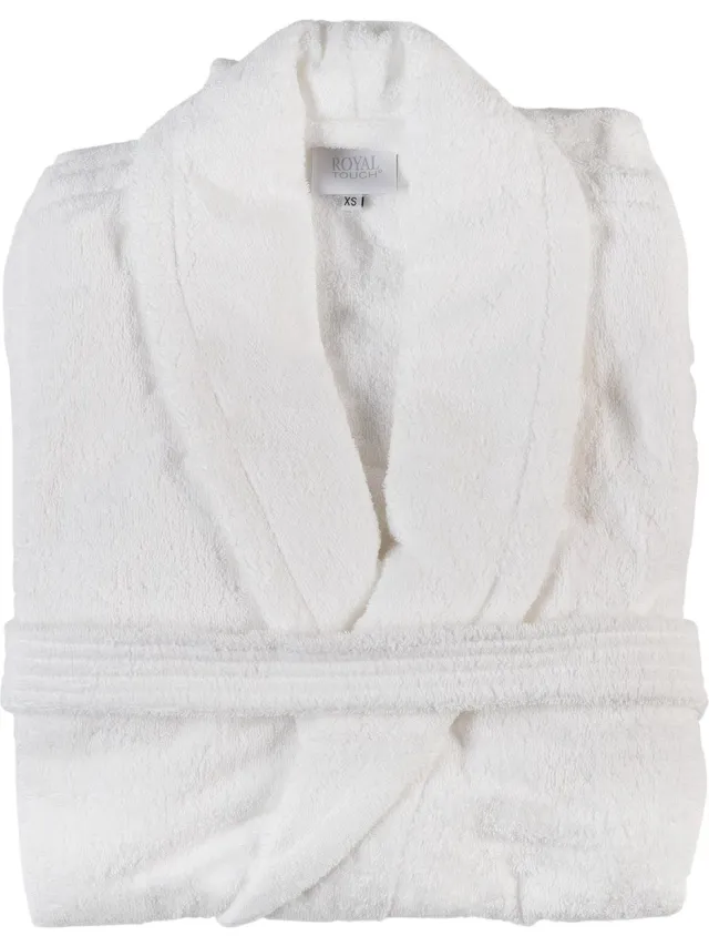 Casilin Royal Touch - Badjas - Grey Charcoal Wit