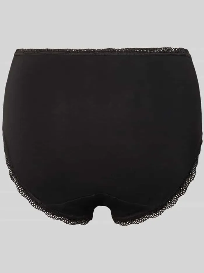 Dorina Slip met kant in Set van 3 zwart, foto 2
