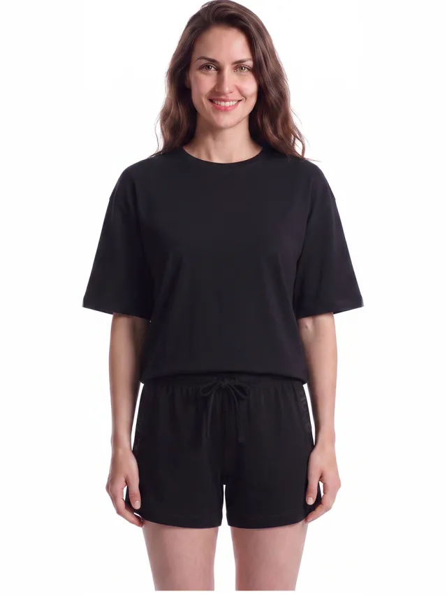 Boss pyjamaset zwart