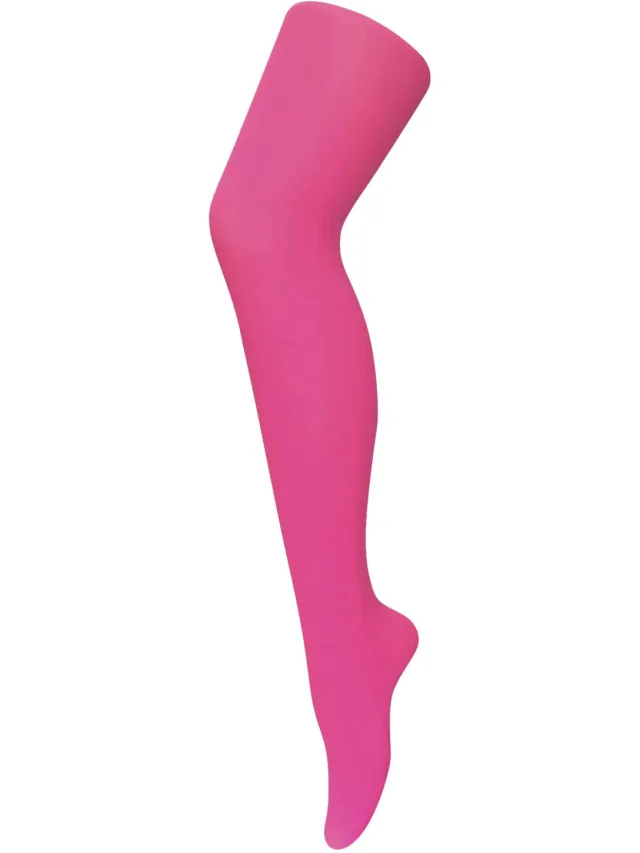 Sock Snob Dames 40 denier nieuwigheid kleurrijke neon panty's - Neon Roze