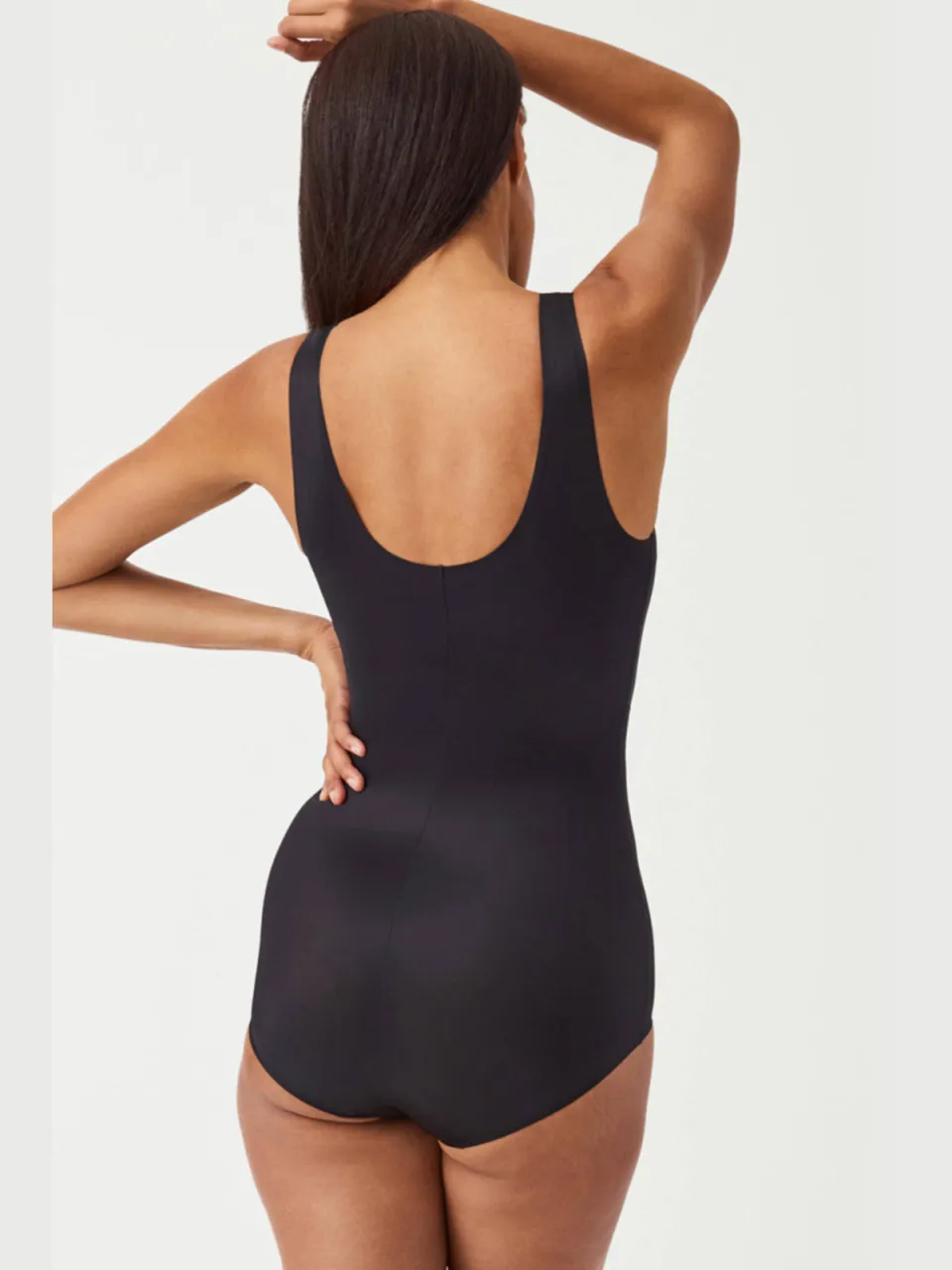 SPANX SPANXshape™ Invisible seamless medium corrigerende Tank Panty body zwart, foto 3