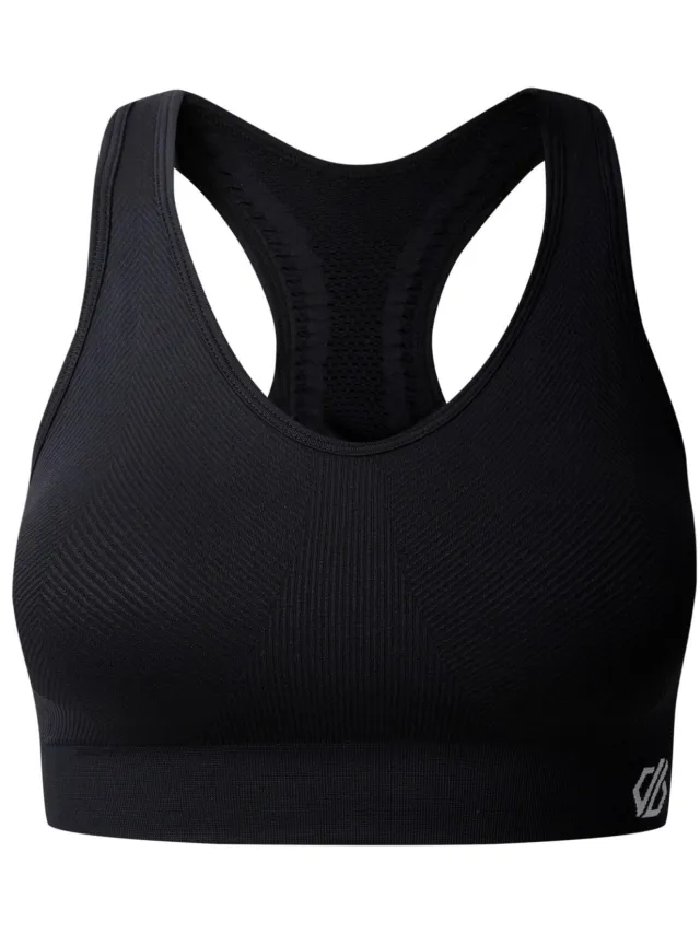 Dare 2b Dames/Dames React Sportbeha (Zwart)