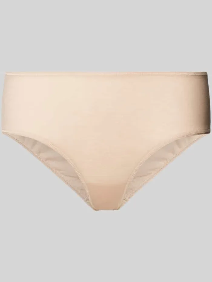Hanro Slip met omzoomde boorden Beige