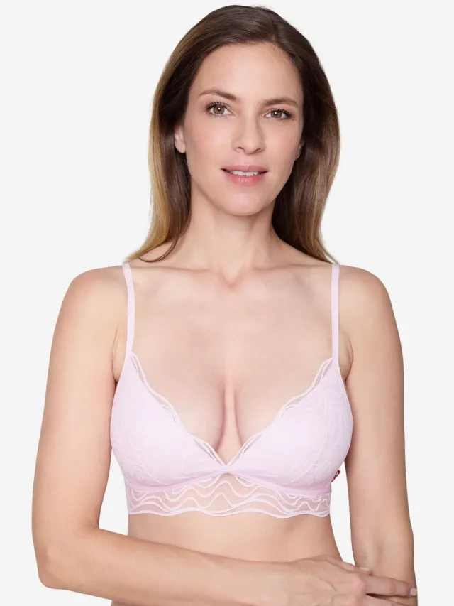 Joop! Jeans Soft-BH Wave Lace pink