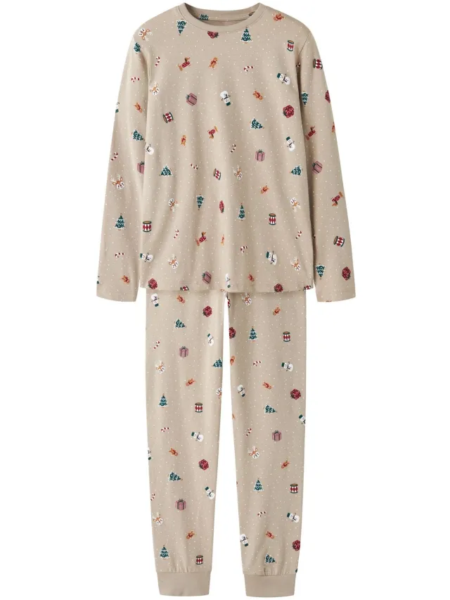 NAME IT Pyjama Kerst Pure Cashmere1