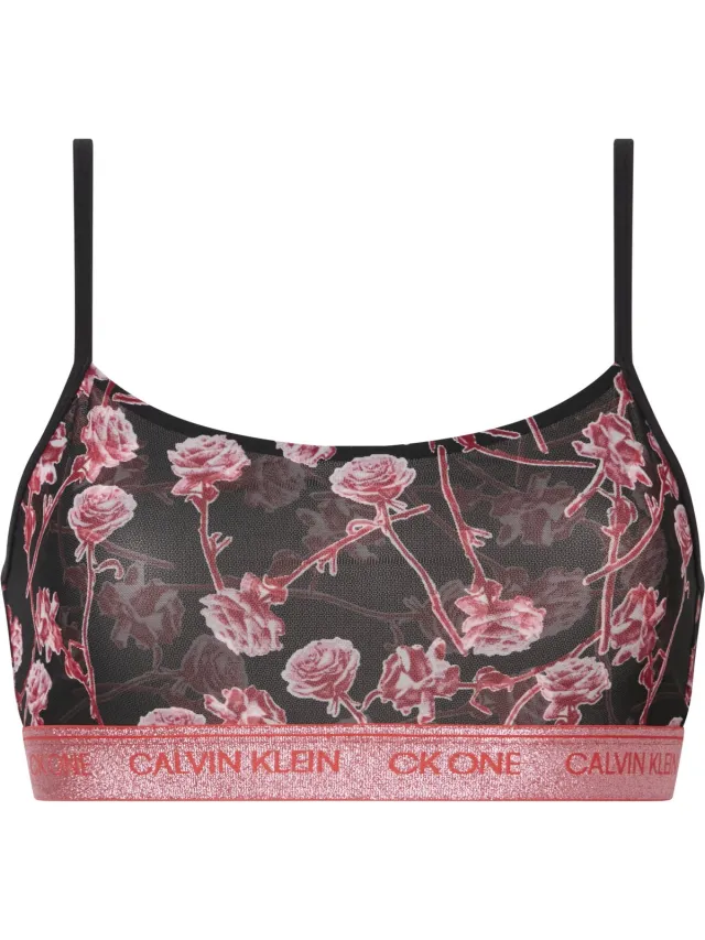 Calvin Klein Dames - CK One Glitter - Bralette Roze