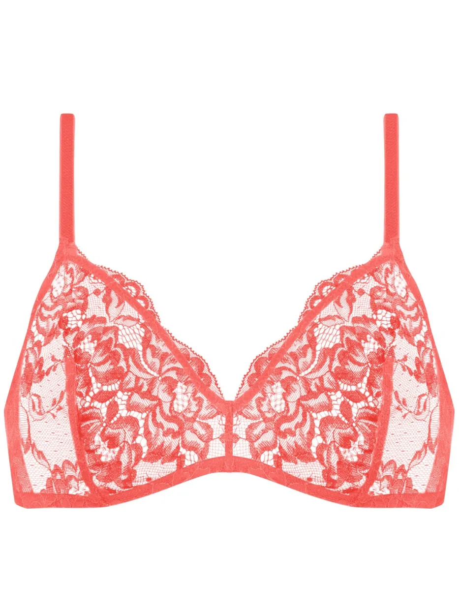 Mey Triangelbeha Serie Cotton Lace Red Lobster, foto 3