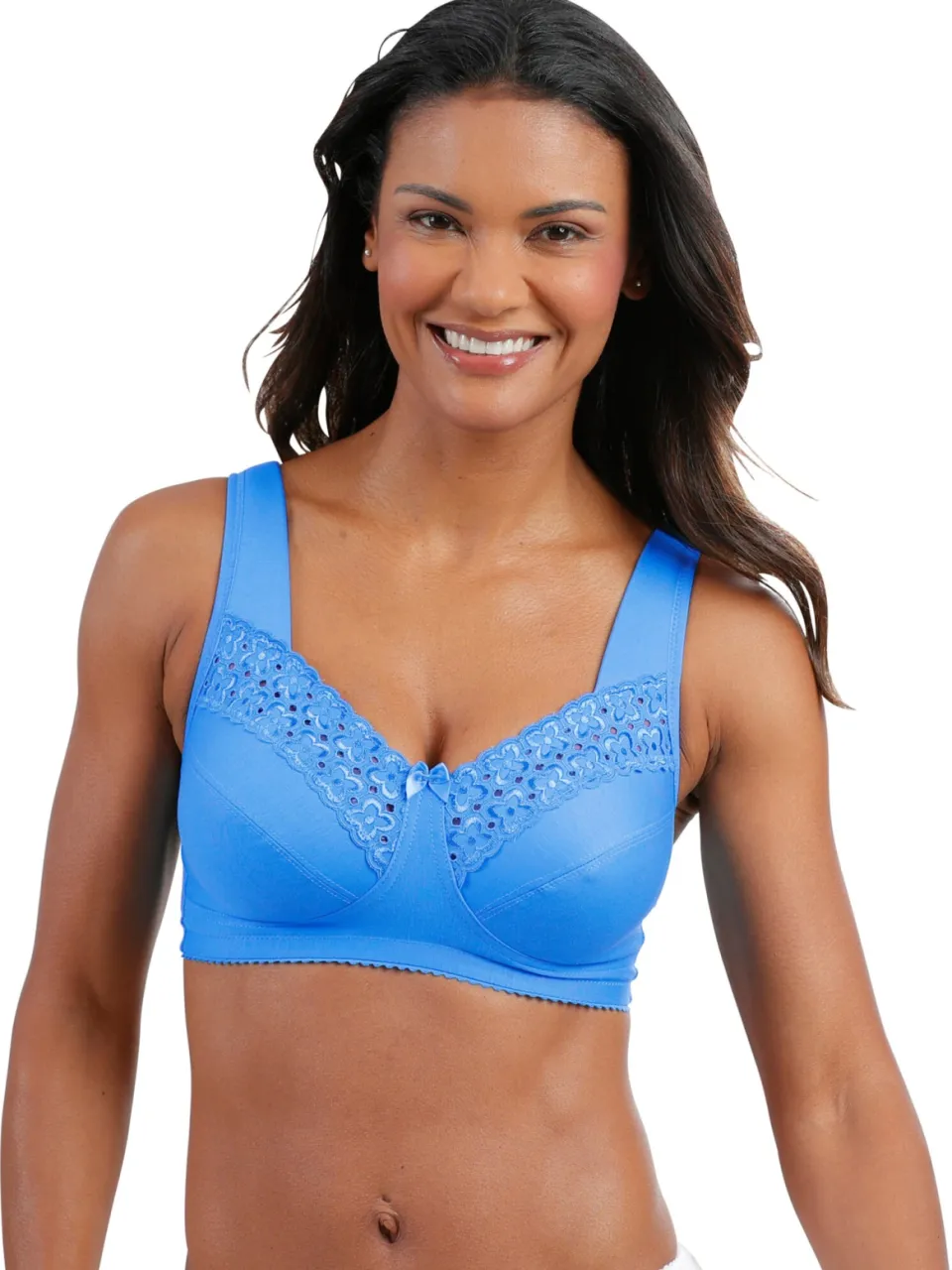 Steunbeha zonder beugel blauw aqua