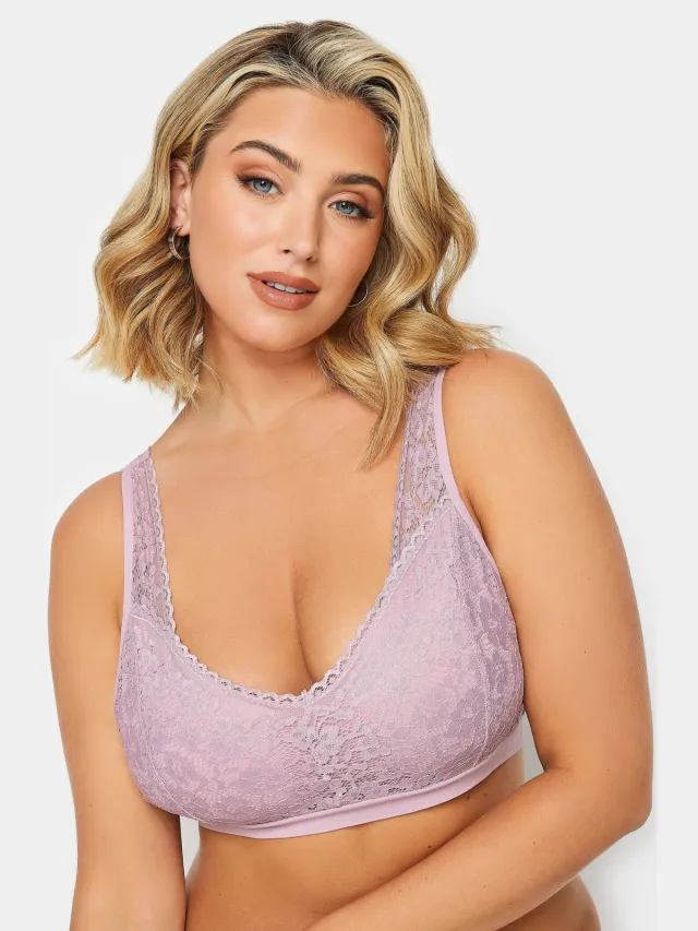Yours Kanten Bralette Zonder Naden In Rozesize 46-48, foto 4