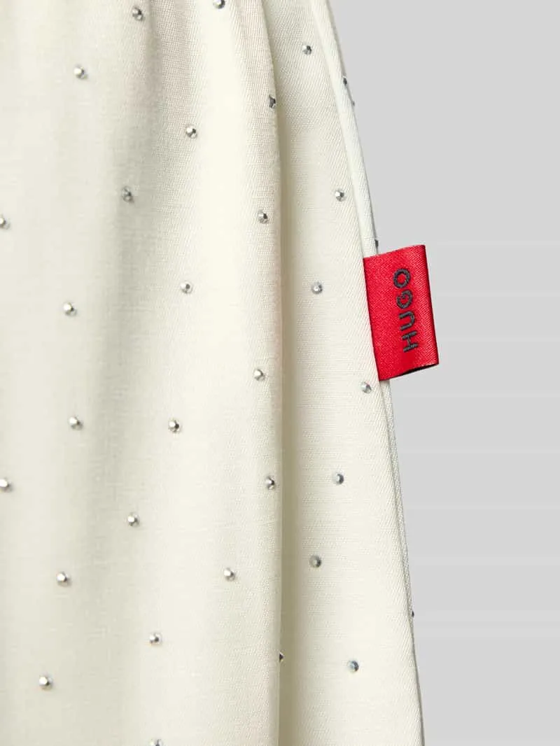 Hugo Relaxed fit pyjamabroek van viscosemix offwhite, foto 3