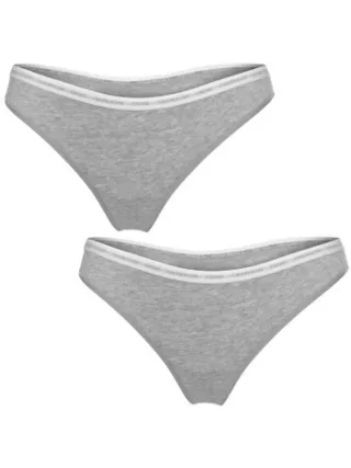 Calvin Klein One Cotton Stretch thong grijs Beige,Zwart,Grijs,Bruin,Versch.kleure/Patroon,Wit