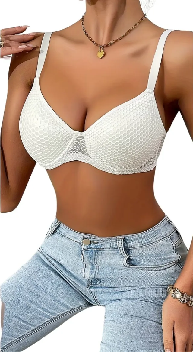 Currero BH Zonder Beugel - Strapless - Zonder Bandjes - Met Voorsluiting - Push-up Bh's - Comfort Beha - Comfortabel - Grote Sluiting - Gemengde Kleur - Cupmaat
