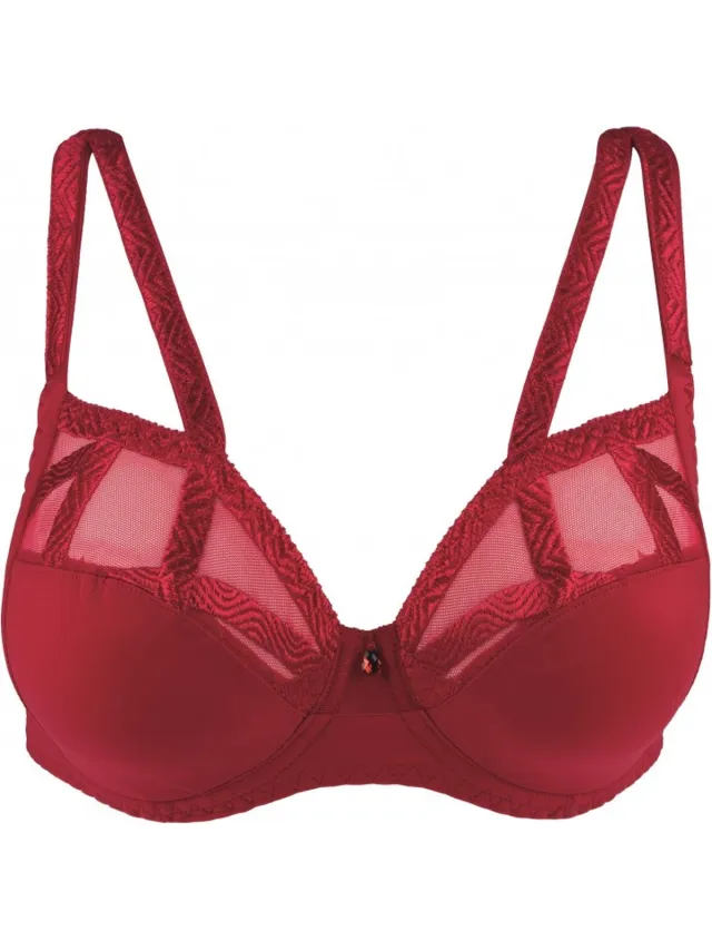 Louisa Bracq Serie Beugel BH Rood - Rood