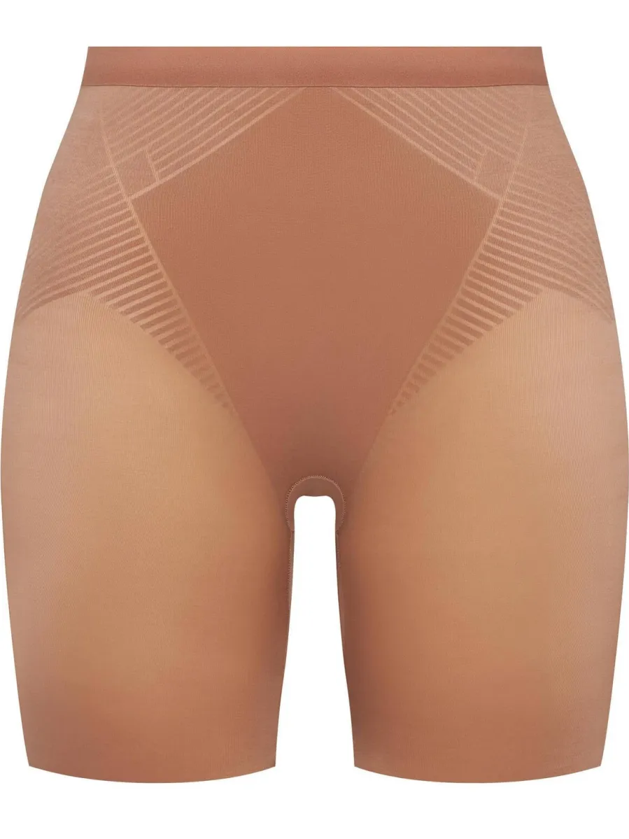SPANX SPANXshape™ Invisible medium corrigerende Mid-Thigh short donkerbeige, foto 2