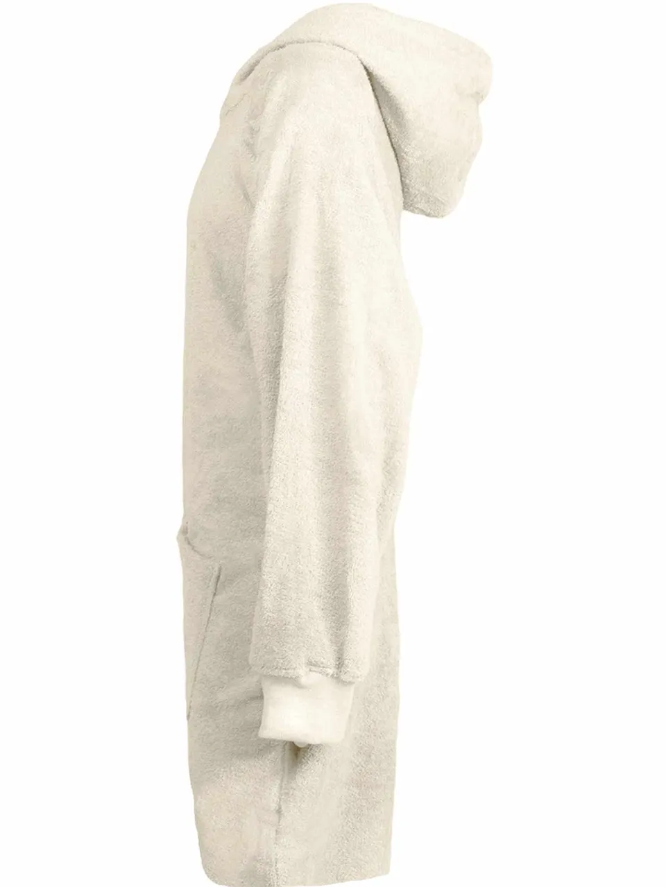 vidaXL Deken hoodie KINN Crème L Katoen, foto 2