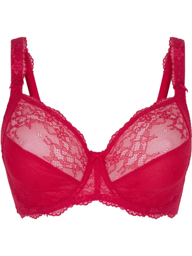 Lingadore DAILY Beugel BH - Plus Size rood, foto 2