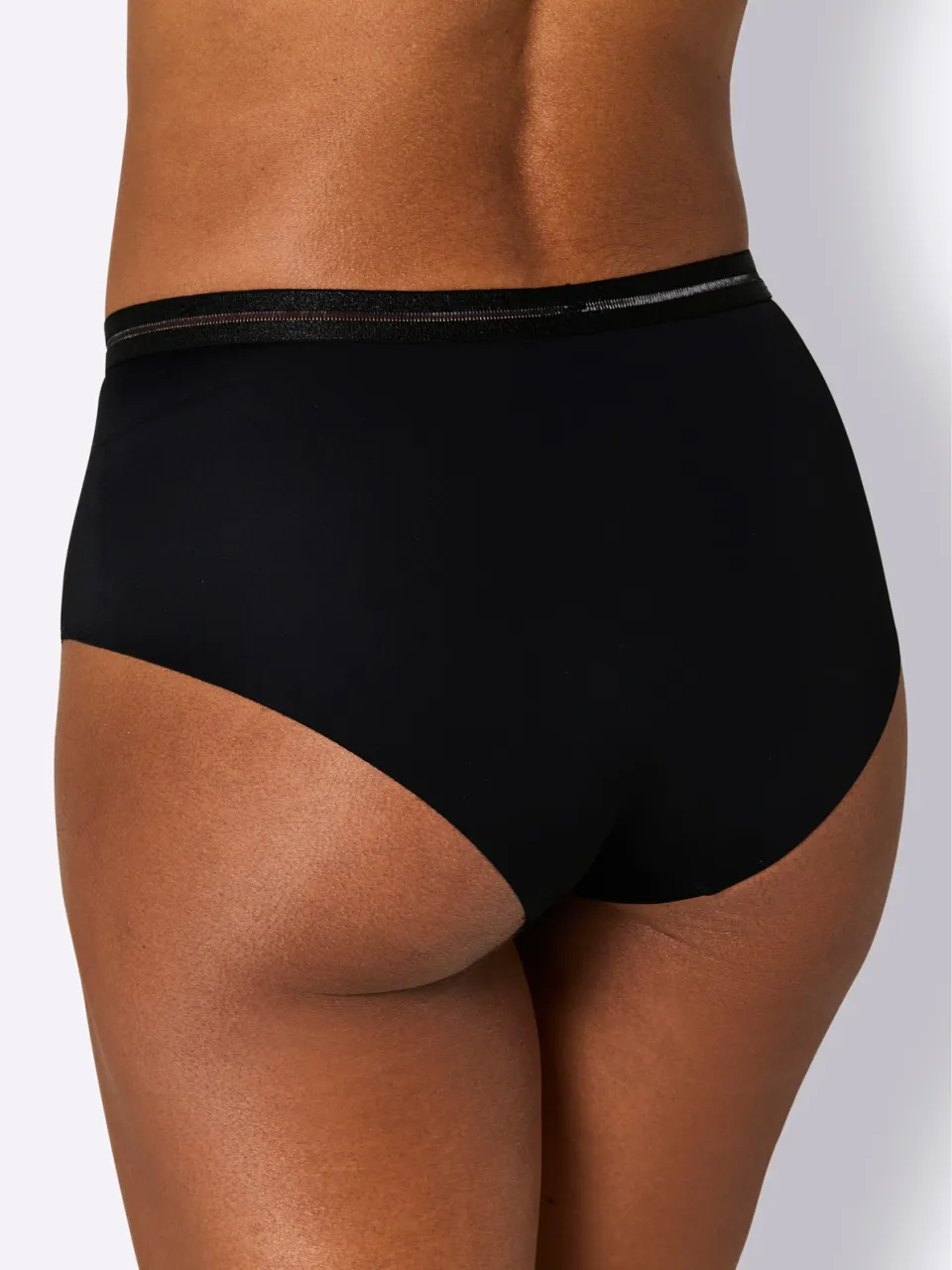Naturana tailleslip zwart