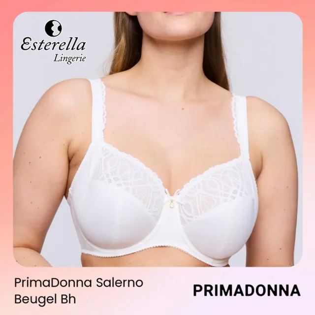 PrimaDonna Salerno Beugel Bh 0163530 Natuur - maat EU 70H / FR Ivoor