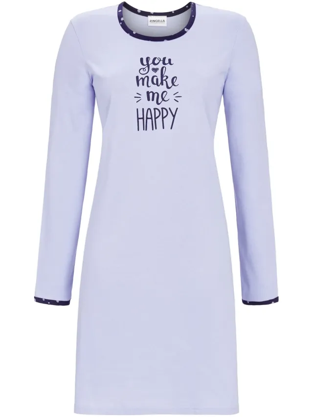Ringella Happy – Nachtkleed – 4511088 – Ciel Blauw –