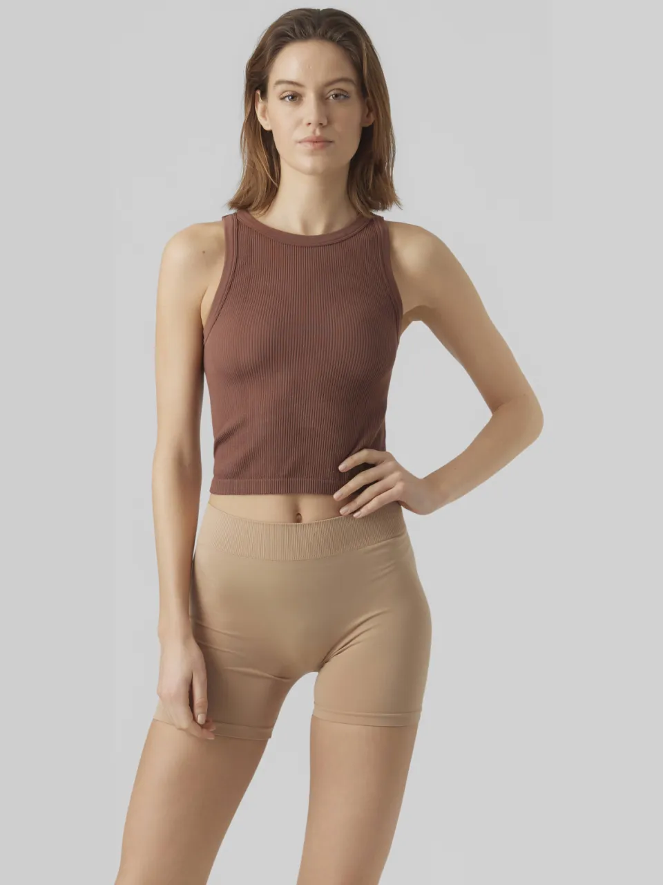 Vero Moda VMJACKIE MINI biker short nude
