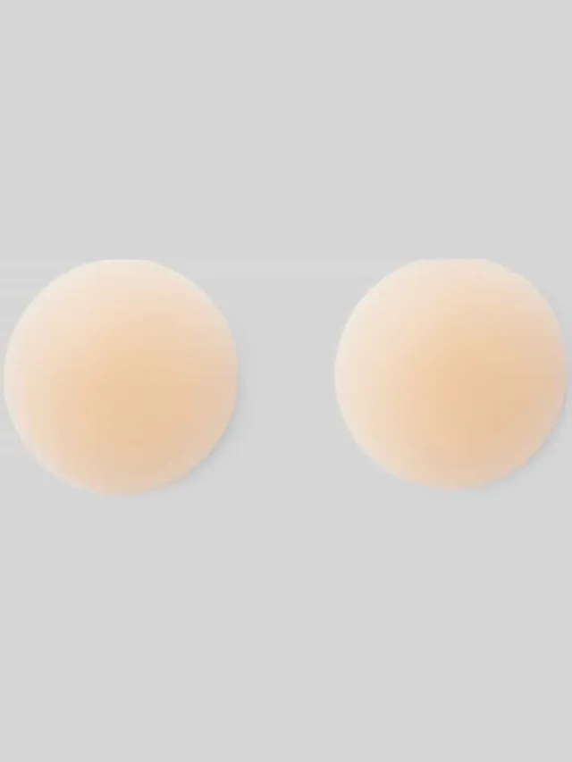 MAGIC Bodyfashion Tepelafdekkers met ronde vorm model 'Magic Nipples' beige