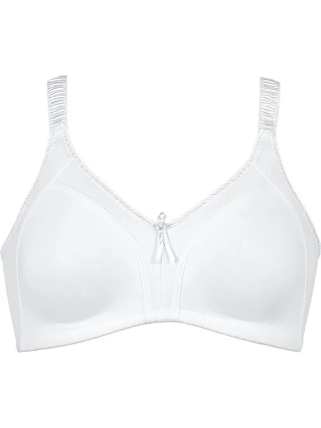 Naturana moulded soft BH met katoen zonder beugels maat 80C wit